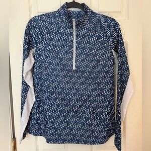 Pebble Beach Golf Top | Long Sleeve |Quarter Zip | UPF 50